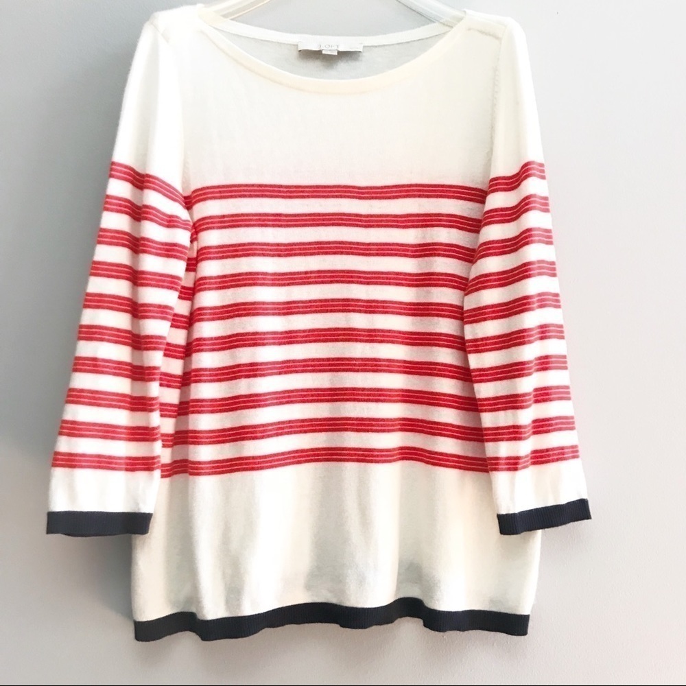 ANN Taylor LOFT Striped Sweater